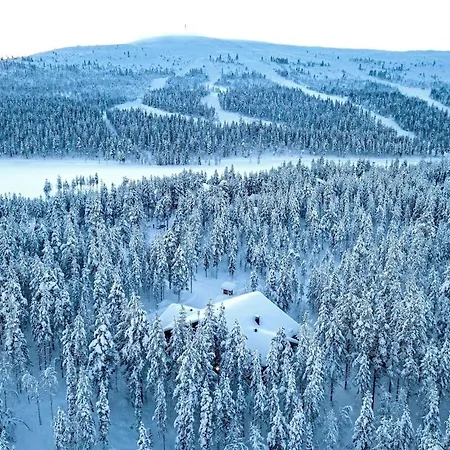 Tyylikaes Vuoristokoti Taeydelliseen Perhelomaan Casa vacanze Kittilä